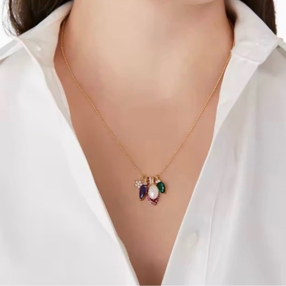 NWT Kate Spade Light Up The Room Holiday Light Necklace